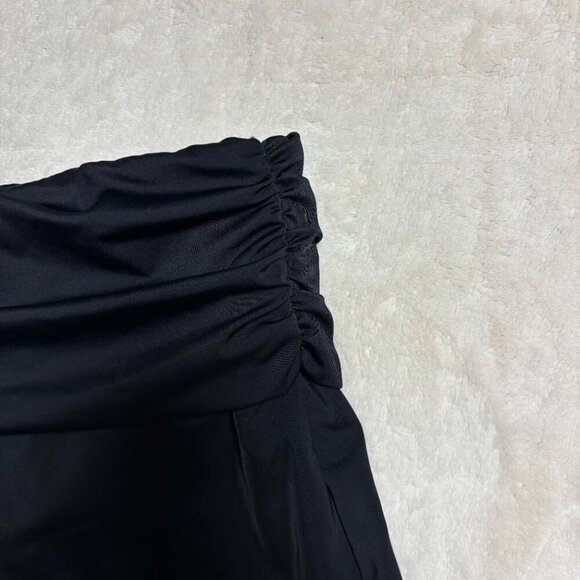 Title Nine Womens Paddle Board Swim Skirt Black Size Large Active Elastic Beach - Picture 3 of 11